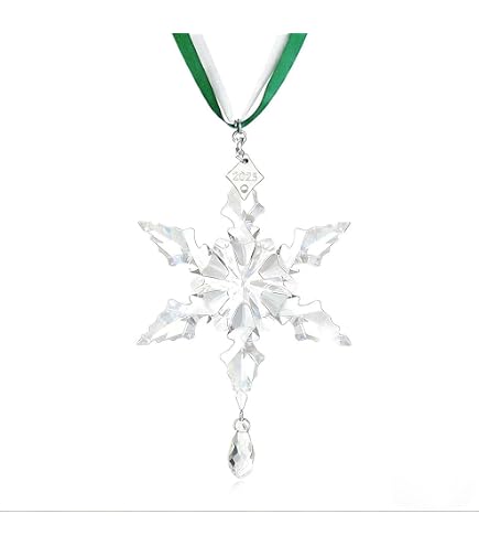 Swarovski 2012 Annual Edition Crystal Snowflake Ornament : Amazon